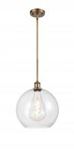  516-1S-BB-G122-12 - Athens - 1 Light - 12 inch - Brushed Brass - Mini Pendant