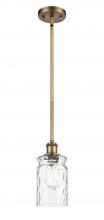  516-1S-BB-G352 - Candor - 1 Light - 5 inch - Brushed Brass - Mini Pendant