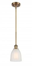  516-1S-BB-G441 - Brookfield - 1 Light - 6 inch - Brushed Brass - Mini Pendant