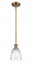  516-1S-BB-G442 - Brookfield - 1 Light - 6 inch - Brushed Brass - Mini Pendant