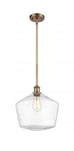  516-1S-BB-G654-12 - Cindyrella - 1 Light - 12 inch - Brushed Brass - Mini Pendant