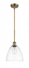  516-1S-BB-GBD-92 - Bristol - 1 Light - 9 inch - Brushed Brass - Mini Pendant