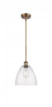  516-1S-BB-GBD-94 - Bristol - 1 Light - 9 inch - Brushed Brass - Mini Pendant