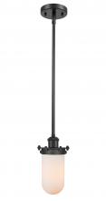  516-1S-BK-232-W - Kingsbury - 1 Light - 4 inch - Matte Black - Mini Pendant