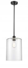  516-1S-BK-G112-L - Cobbleskill - 1 Light - 9 inch - Matte Black - Mini Pendant