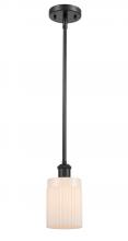  516-1S-BK-G341 - Hadley - 1 Light - 5 inch - Matte Black - Mini Pendant