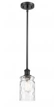  516-1S-BK-G352 - Candor - 1 Light - 5 inch - Matte Black - Mini Pendant