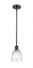  516-1S-BK-G442 - Brookfield - 1 Light - 6 inch - Matte Black - Mini Pendant