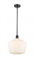  516-1S-BK-G651-12 - Cindyrella - 1 Light - 12 inch - Matte Black - Mini Pendant