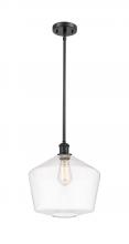  516-1S-BK-G652-12 - Cindyrella - 1 Light - 12 inch - Matte Black - Mini Pendant