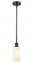  516-1S-BK-G801 - Clymer - 1 Light - 4 inch - Matte Black - Mini Pendant