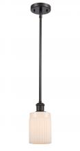  516-1S-OB-G341 - Hadley - 1 Light - 5 inch - Oil Rubbed Bronze - Mini Pendant