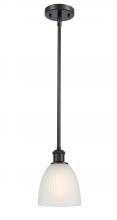 Innovations Lighting 516-1S-OB-G381-LED - Castile - 1 Light - 6 inch - Oil Rubbed Bronze - Mini Pendant