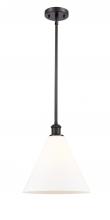  516-1S-OB-GBC-121 - Berkshire - 1 Light - 12 inch - Oil Rubbed Bronze - Mini Pendant