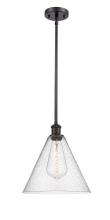  516-1S-OB-GBC-124 - Berkshire - 1 Light - 12 inch - Oil Rubbed Bronze - Mini Pendant