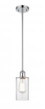  516-1S-PC-G802 - Clymer - 1 Light - 4 inch - Polished Chrome - Mini Pendant