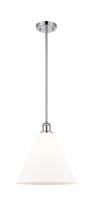  516-1S-PC-GBC-121 - Berkshire - 1 Light - 12 inch - Polished Chrome - Mini Pendant