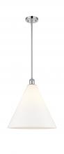  516-1S-PC-GBC-161 - Berkshire - 1 Light - 16 inch - Polished Chrome - Pendant