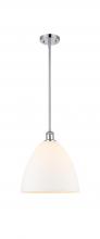  516-1S-PC-GBD-121 - Bristol - 1 Light - 12 inch - Polished Chrome - Mini Pendant