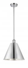  516-1S-PC-MBC-12-PC - Berkshire - 1 Light - 12 inch - Polished Chrome - Pendant