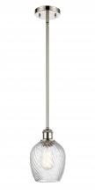  516-1S-PN-G292 - Salina - 1 Light - 6 inch - Polished Nickel - Mini Pendant