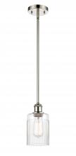  516-1S-PN-G342 - Hadley - 1 Light - 5 inch - Polished Nickel - Mini Pendant