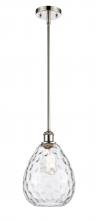  516-1S-PN-G372 - Waverly - 1 Light - 8 inch - Polished Nickel - Mini Pendant