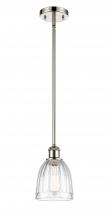  516-1S-PN-G442 - Brookfield - 1 Light - 6 inch - Polished Nickel - Mini Pendant