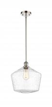  516-1S-PN-G654-12 - Cindyrella - 1 Light - 12 inch - Polished Nickel - Mini Pendant