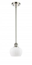  516-1S-PN-G91 - Fenton - 1 Light - 7 inch - Polished Nickel - Mini Pendant