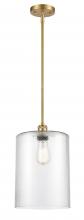  516-1S-SG-G112-L - Cobbleskill - 1 Light - 9 inch - Satin Gold - Mini Pendant