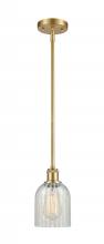  516-1S-SG-G2511 - Caledonia - 1 Light - 5 inch - Satin Gold - Mini Pendant