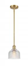  516-1S-SG-G412 - Dayton - 1 Light - 6 inch - Satin Gold - Mini Pendant