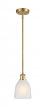  516-1S-SG-G441 - Brookfield - 1 Light - 6 inch - Satin Gold - Mini Pendant