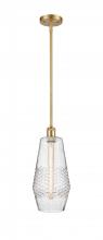  516-1S-SG-G684-7 - Windham - 1 Light - 7 inch - Satin Gold - Mini Pendant