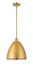  516-1S-SG-MBD-12-SG - Bristol - 1 Light - 12 inch - Satin Gold - Pendant