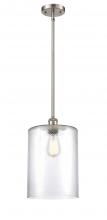  516-1S-SN-G112-L - Cobbleskill - 1 Light - 9 inch - Brushed Satin Nickel - Mini Pendant