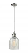  516-1S-SN-G2511-LED - Caledonia - 1 Light - 5 inch - Brushed Satin Nickel - Mini Pendant