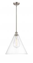  516-1S-SN-GBC-162 - Berkshire - 1 Light - 16 inch - Brushed Satin Nickel - Pendant