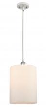  516-1S-WPC-G111-L - Cobbleskill - 1 Light - 9 inch - White Polished Chrome - Mini Pendant