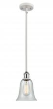  516-1S-WPC-G2812 - Hanover - 1 Light - 6 inch - White Polished Chrome - Mini Pendant