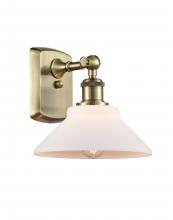  516-1W-AB-G131 - Orwell - 1 Light - 8 inch - Antique Brass - Sconce