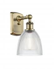  516-1W-AB-G382 - Castile - 1 Light - 6 inch - Antique Brass - Sconce