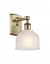  516-1W-AB-G411 - Dayton - 1 Light - 6 inch - Antique Brass - Sconce