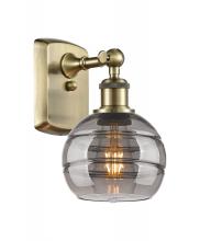  516-1W-AB-G556-6SM - Rochester - 1 Light - 6 inch - Antique Brass - Sconce