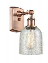  516-1W-AC-G259 - Caledonia - 1 Light - 5 inch - Antique Copper - Sconce