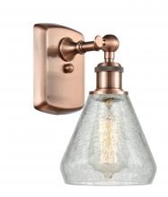  516-1W-AC-G275 - Conesus - 1 Light - 6 inch - Antique Copper - Sconce