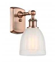  516-1W-AC-G441 - Brookfield - 1 Light - 6 inch - Antique Copper - Sconce