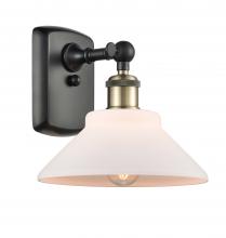  516-1W-BAB-G131 - Orwell - 1 Light - 8 inch - Black Antique Brass - Sconce