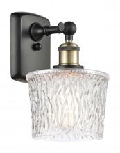  516-1W-BAB-G402 - Niagara - 1 Light - 7 inch - Black Antique Brass - Sconce